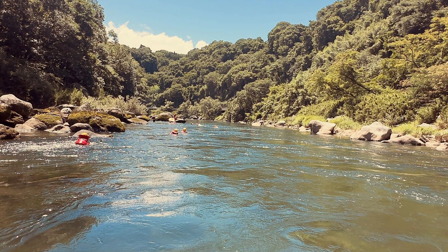The Tone River running through the green Gunma valley